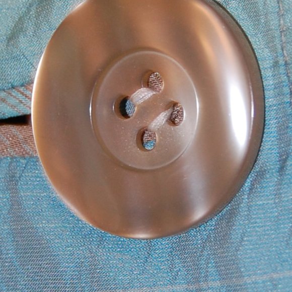 Penta Women's Multi Pastel Color Green/Beige/Aqua Short Jacket Size 14 - Picture 9 of 12